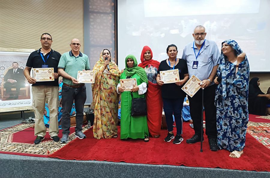 فنانو جمعية ابداع يشاركون في “الملتقى الثقافي الدولي للفن التشكيلي في مراكش”